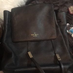 Kate spade leather backpack